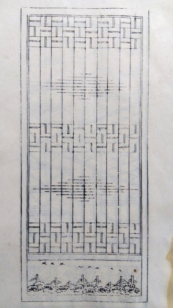 建具・襖・障子・組子のイラスト