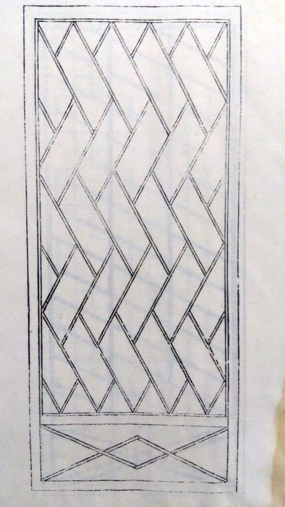 建具・襖・障子・組子のイラスト