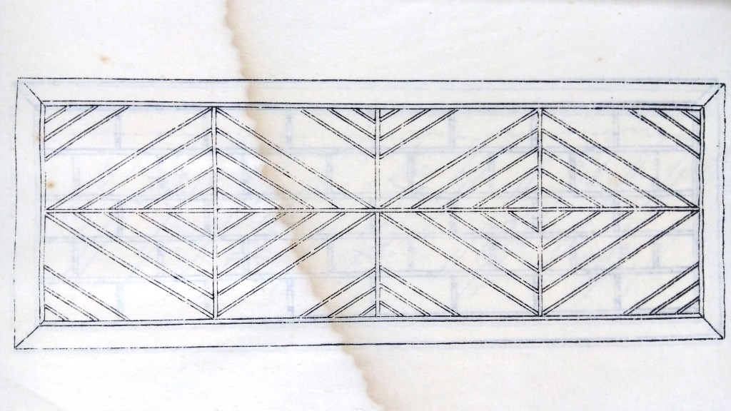 襖・格子・組子・欄間のイラスト