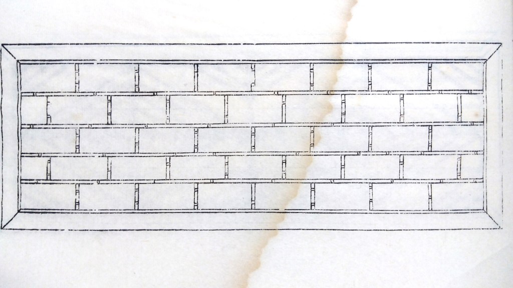 襖・格子・組子・欄間のイラスト