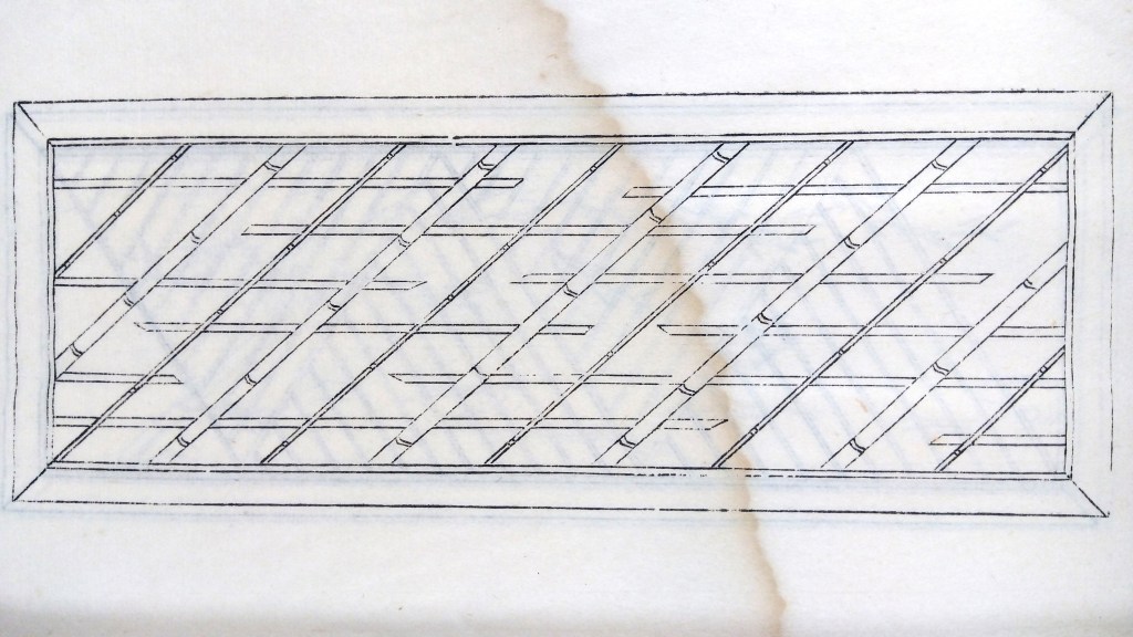 襖・格子・組子・欄間のイラスト