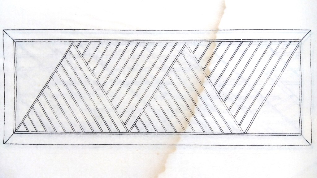 襖・格子・組子・欄間のイラスト