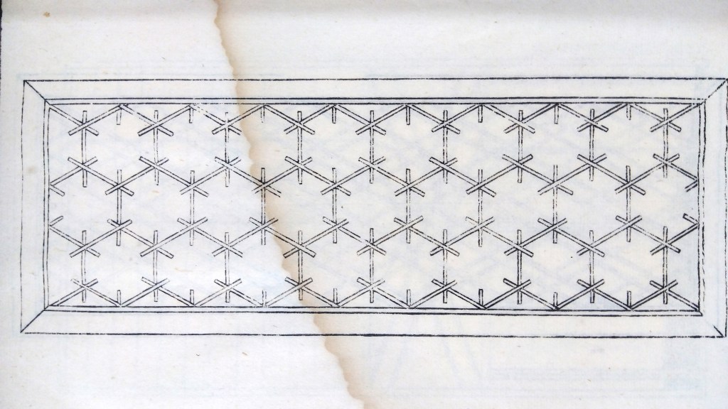 襖・格子・組子・欄間のイラスト