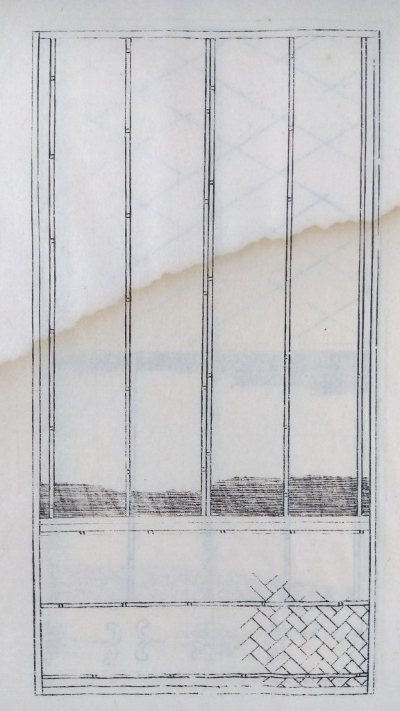 襖・格子・組子・欄間のイラスト